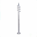 ground screw anchor Solar support system wooden house building base hot dipped galvanized corrosion resistance